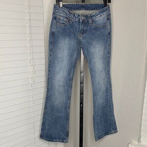 Brandy Melville john galt low rise y2k flare jeans size small 4/27